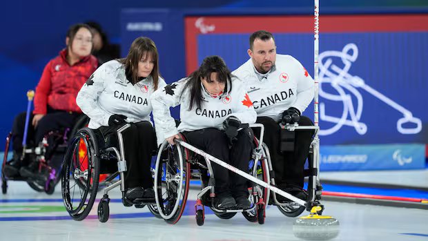 Canada’s wheelchair curling team completes perfect Paralympic campaign, claiming 1st gold since 2014