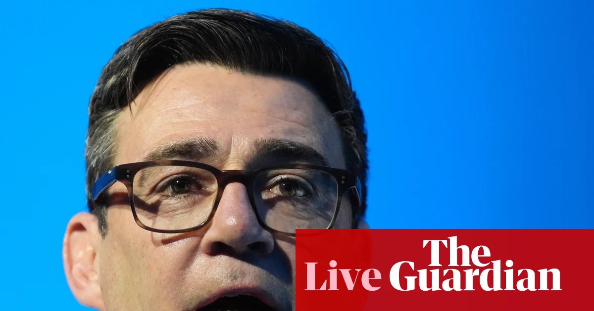 Burnham says Labour should listen to Angela Rayner after she warns party ‘running out of time’ to deliver change – UK politics live | Politics