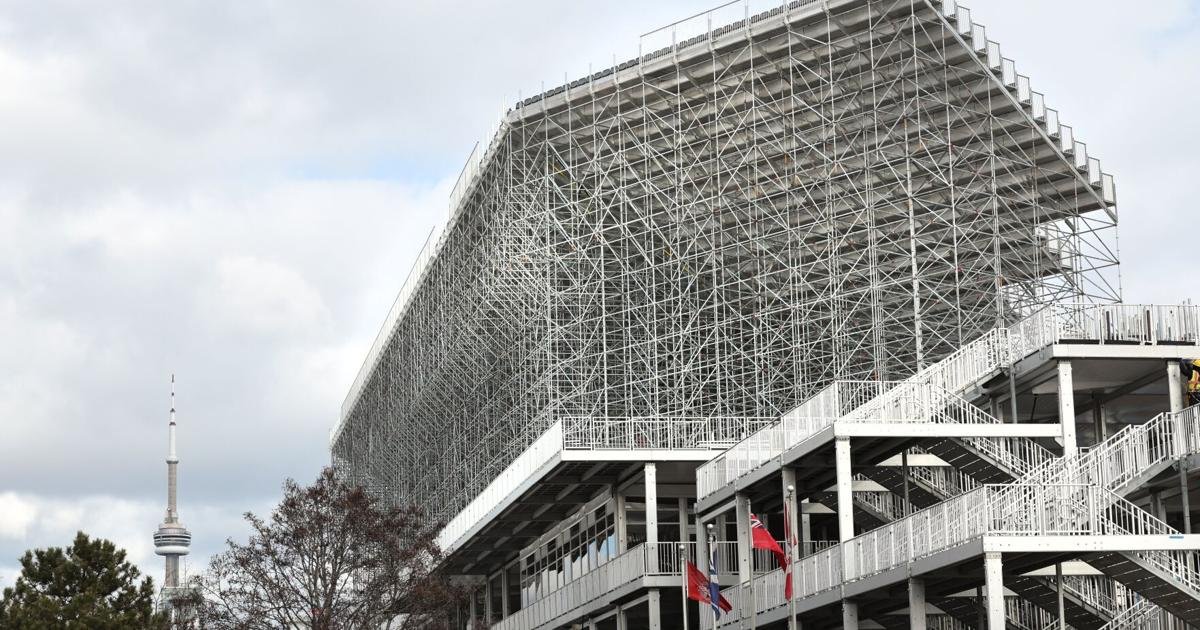 Fans react to temporary bleachers at BMO Field for World Cup