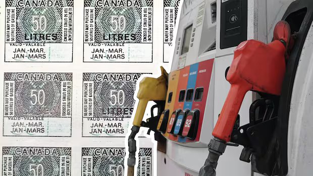 ‘Eerie parallel’: Archived stamps reveal Canada was prepared to ration gas in the 1979 oil crisis