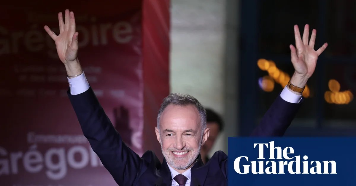 Socialists’ Emmanuel Grégoire on track to win Paris mayoralty | France