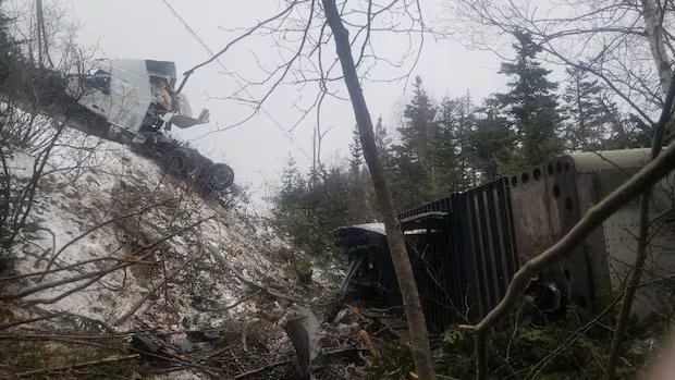 Canada-wide arrest warrant issued following N.L. truck crash that left site looking like a ‘war zone’