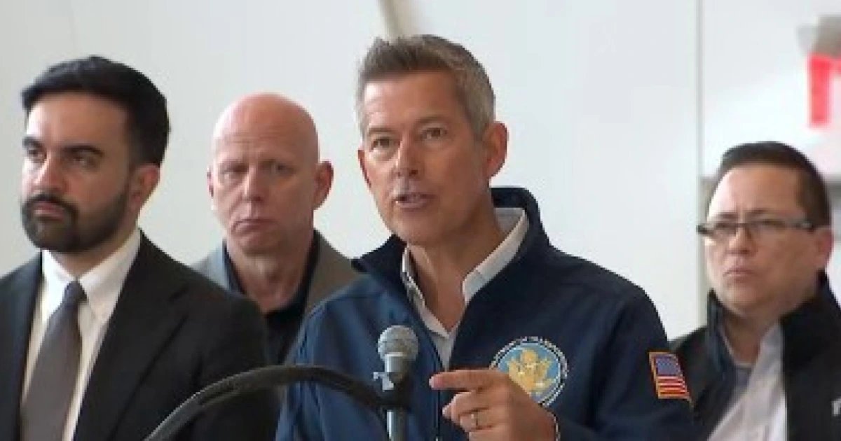 LaGuardia remains at reduced capacity after collision, Transportation Secretary Duffy says 