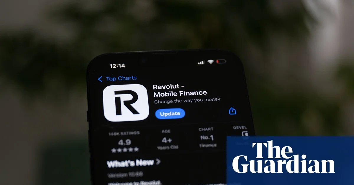 Revolut warns it risks backlash over support for energy-intensive AI and crypto | Revolut