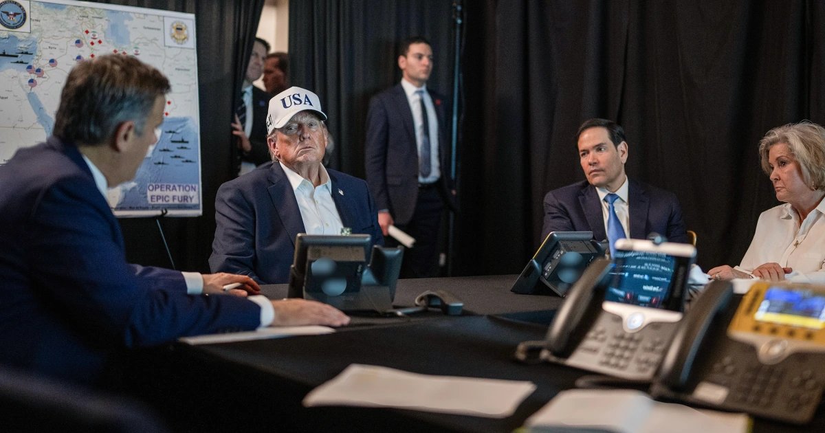 Trump gets a daily video montage briefing about the Iran war