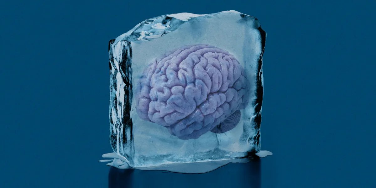 The Download: reawakening frozen brains, and the AI Hype Index returns