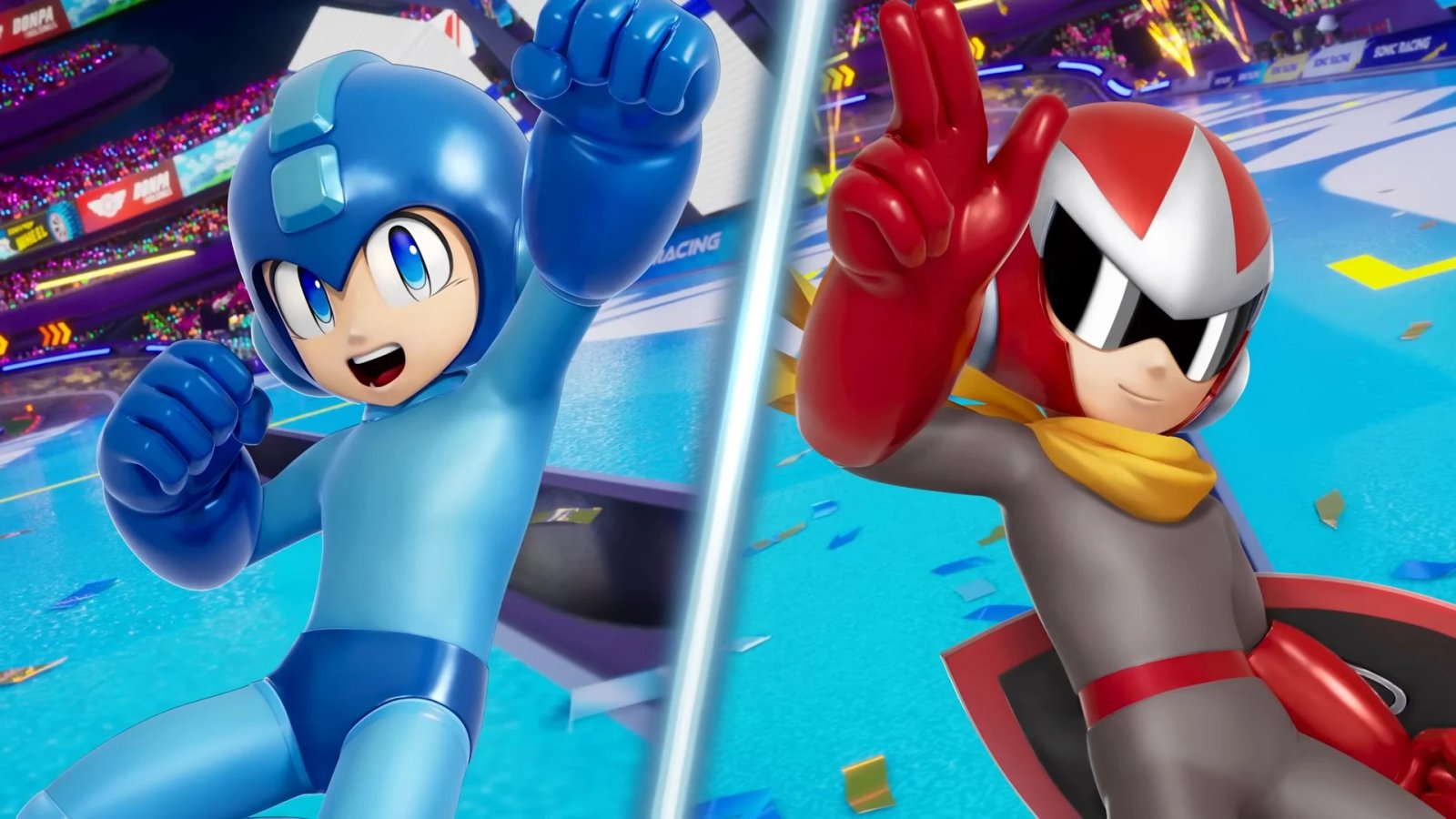 Sonic Racing: CrossWorlds Adds Mega Man In New Season Pass Update