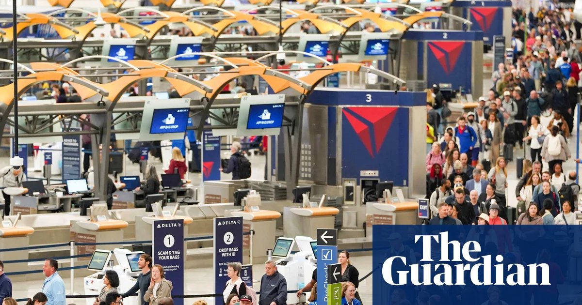 US passengers enraged by hours-long lines and missed flights: ‘Absolutely insane’ | Trump administration