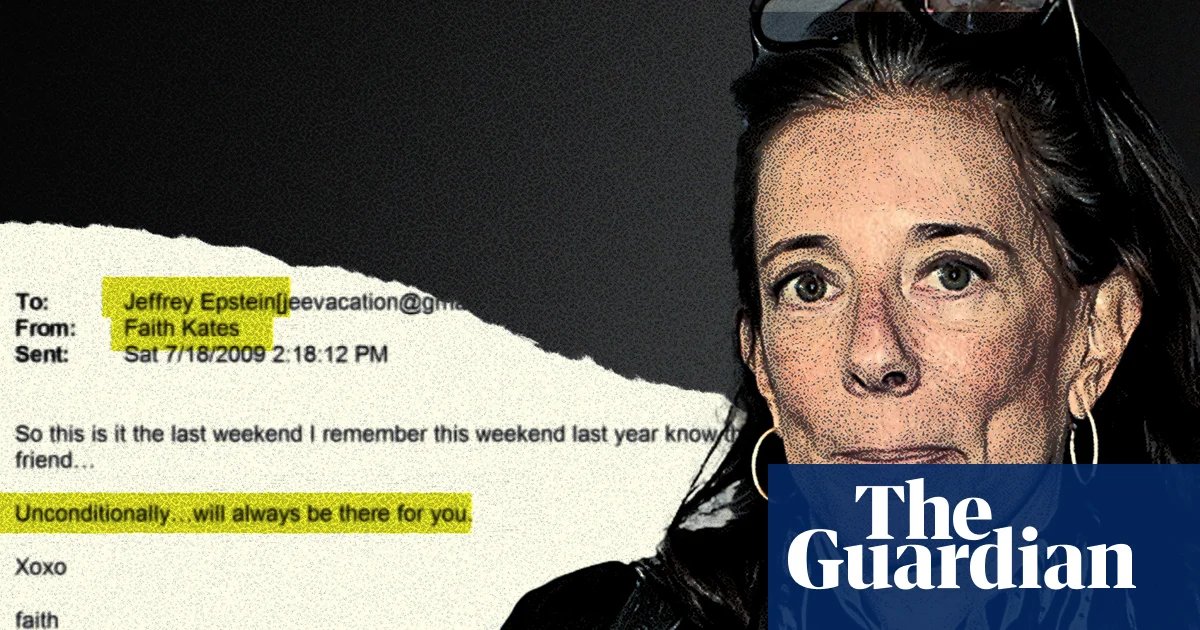 Faith Kates: the woman who introduced models to ‘dear friend’ Jeffrey Epstein | Jeffrey Epstein