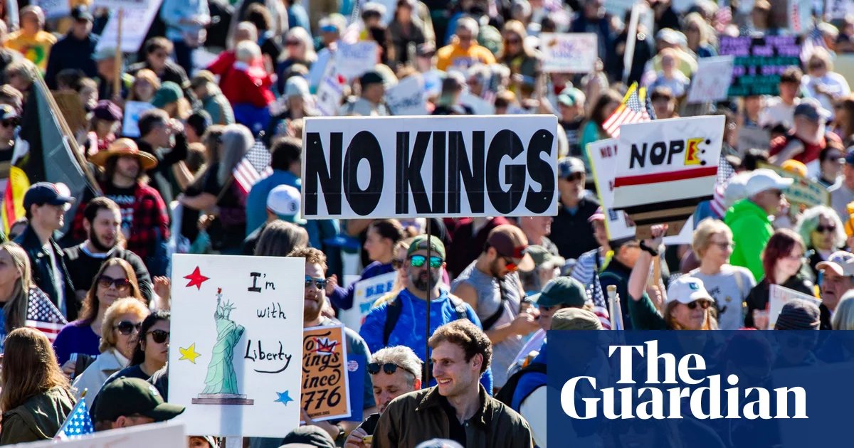 Third No Kings protests to see millions across US push back on Trump administration | Protest (US)