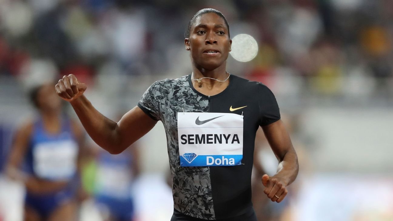 Caster Semenya calls out IOC chief over Olympic transgender ban