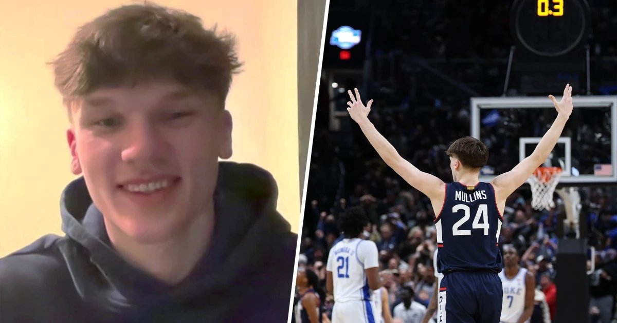 Braylon Mullins on 3-Point Buzzer Beater, UConn to Final Four