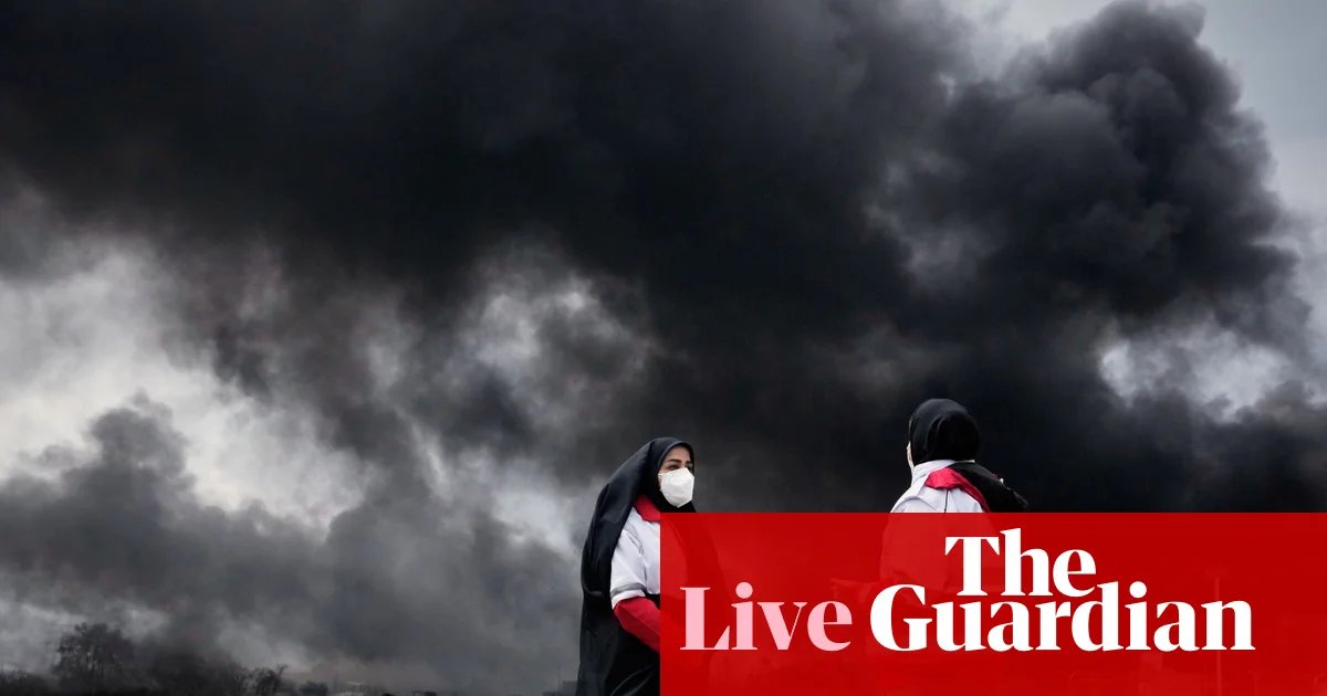 Middle East crisis live: oil spill warning after tanker attacked in Dubai; explosions in Tehran and Jerusalem amid wave of attacks | US-Israel war on Iran
