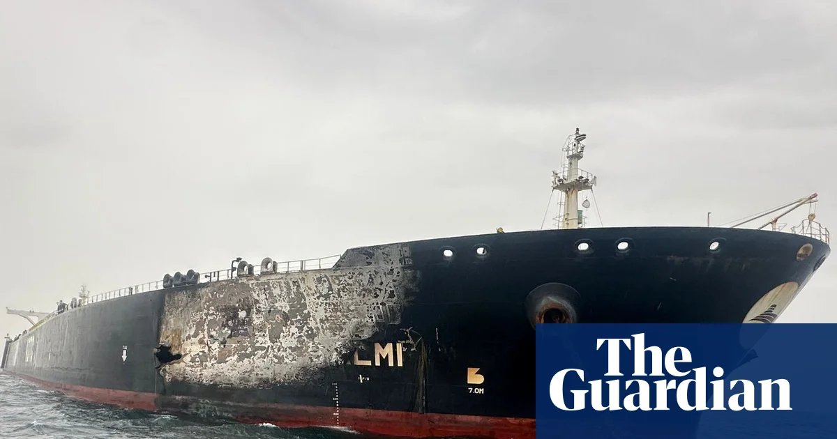 First Thing: Kuwaiti tanker hit by Iranian drone attack in Dubai port | US news
