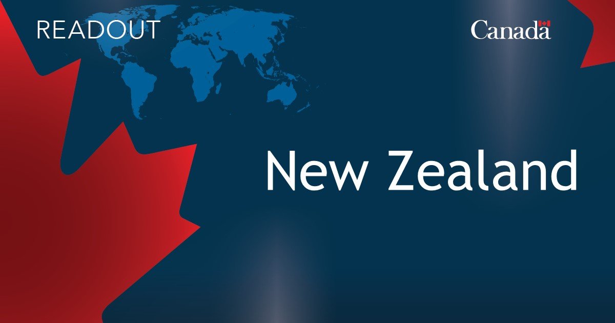 Minister Anand meets with New Zealand’s Minister of Foreign Affairs