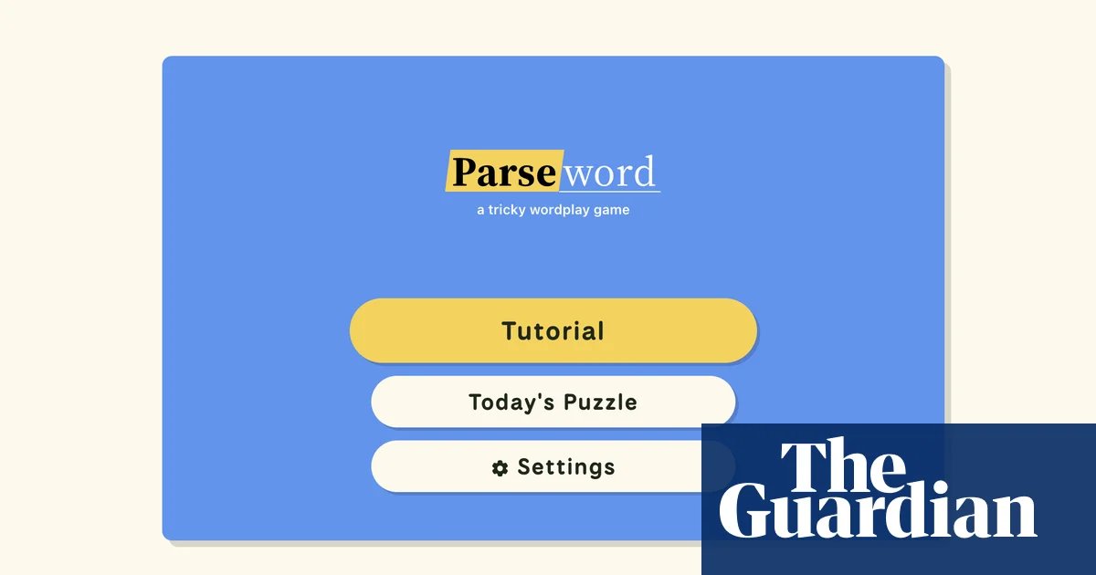 Parseword: Is Wordle creator’s new game too much of a ‘chin-scratcher’ to go viral? | Quiz and trivia games