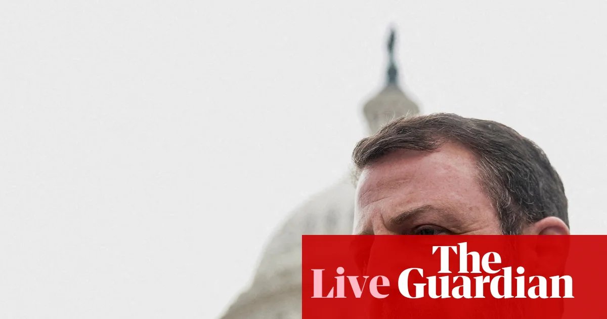 Trump nominee Mullin expected to get quick confirmation to replace Noem at DHS – US politics live | US news