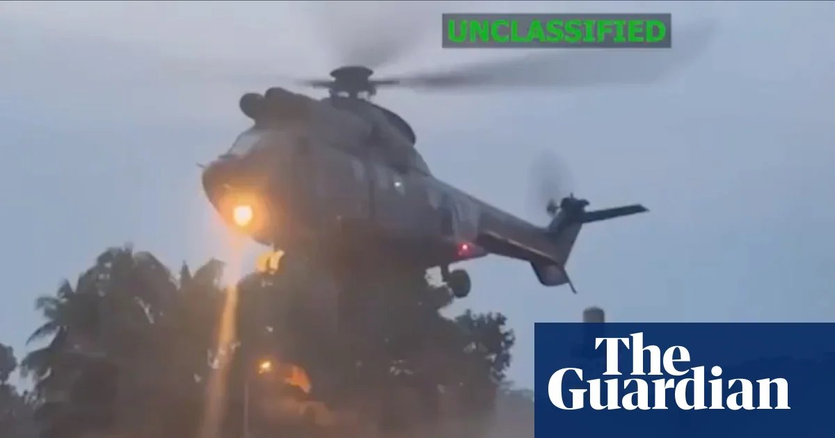 US military launches operation in Ecuador to combat drug trafficking | US news