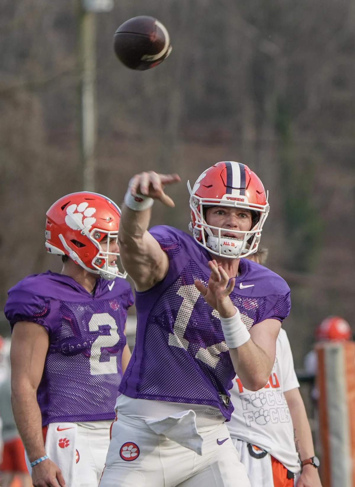 How QB Christopher Vizzina has looked in Clemson spring football practice