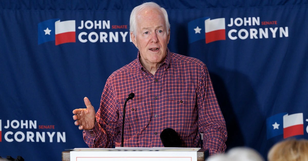 GOP Sen. John Cornyn fights for political survival as Democrats choose their path in Texas