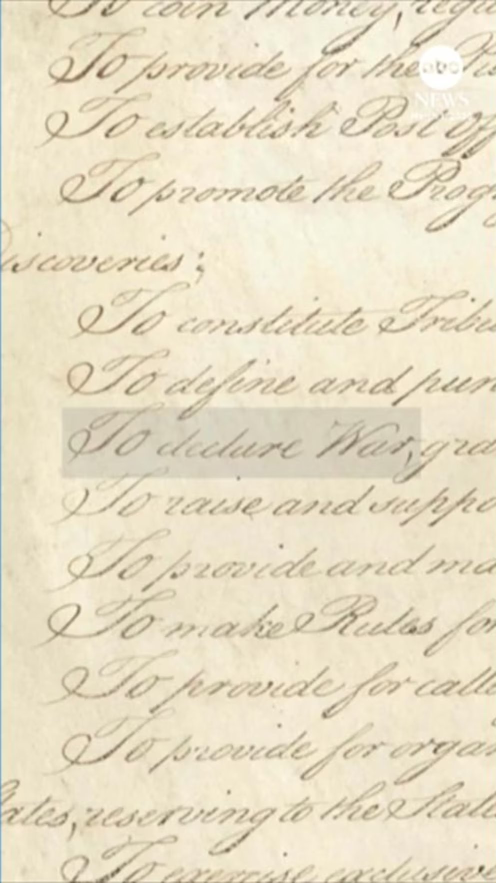 WATCH:  Can U.S. lawmakers end a war started by the president?