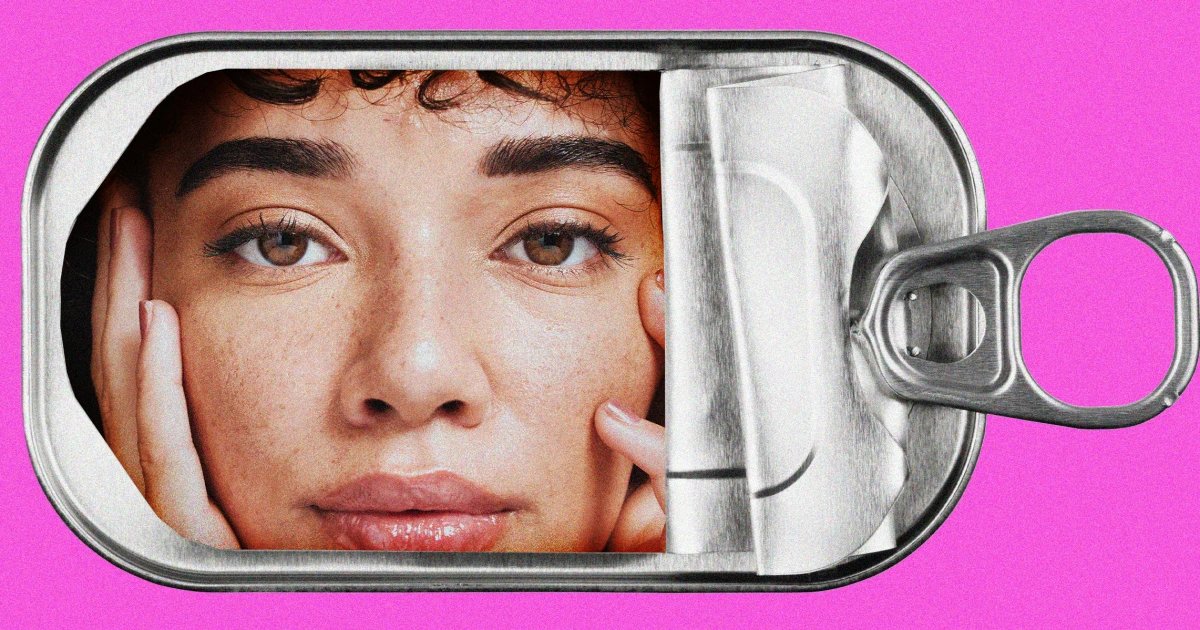 The fishy beauty hack once again taking over TikTok