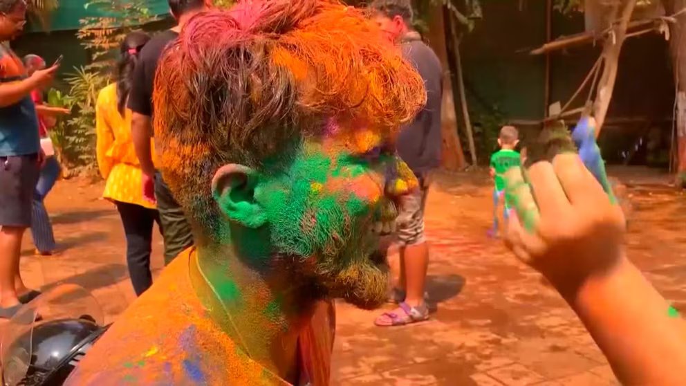 WATCH: Celebrating Holi, the Festival of Colors