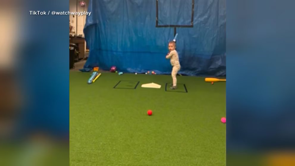 WATCH:  3-year-old’s baseball skills go viral