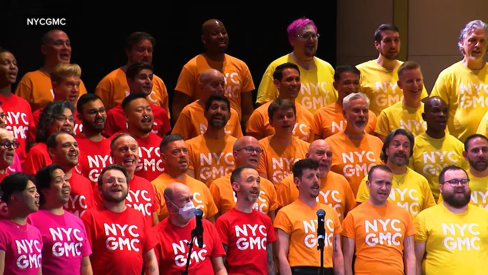 WATCH:  NYC Gay Men's Chorus makes historic performance