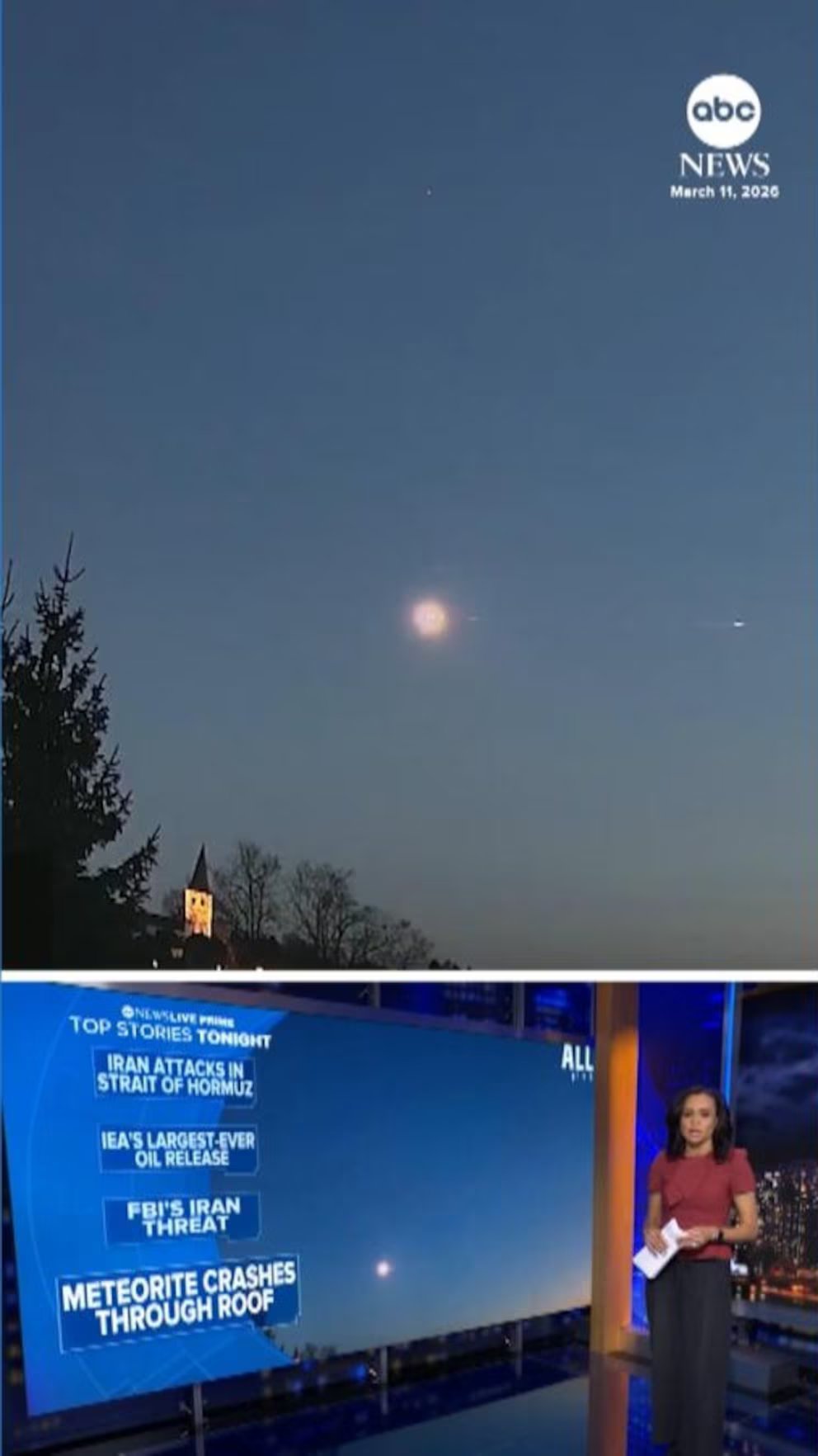 WATCH:  Meteorite fragment crashes through roof of house in Germany
