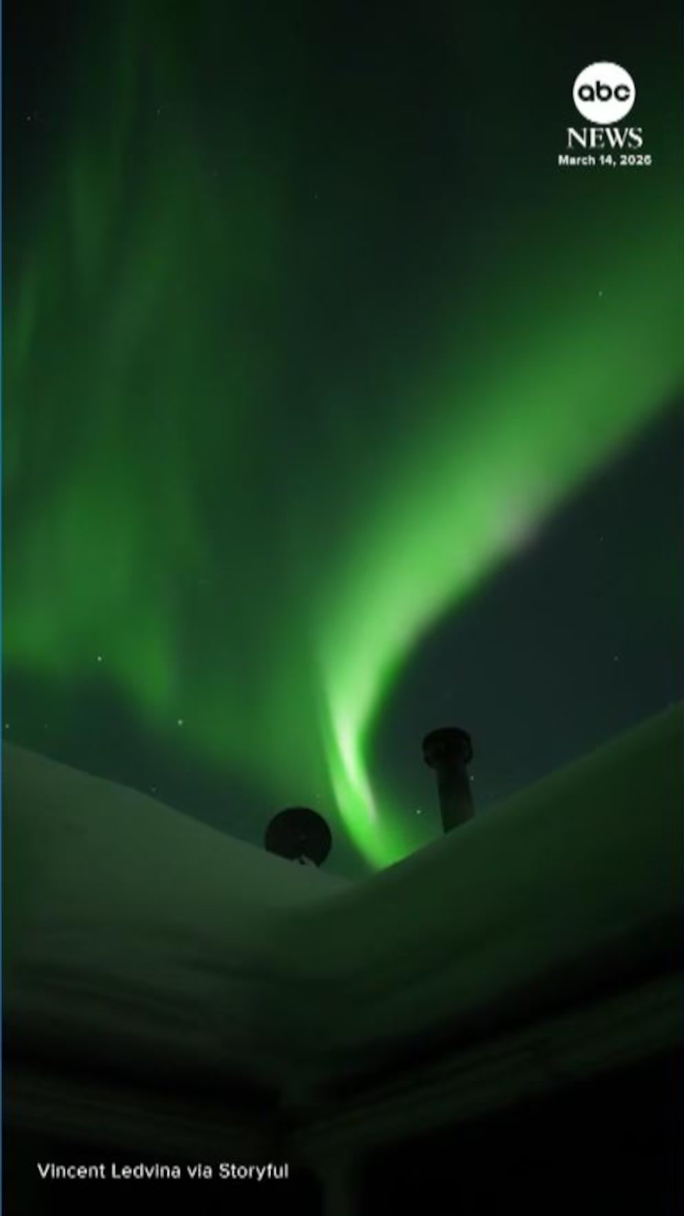 WATCH:  Stunning northern lights display in Alaska