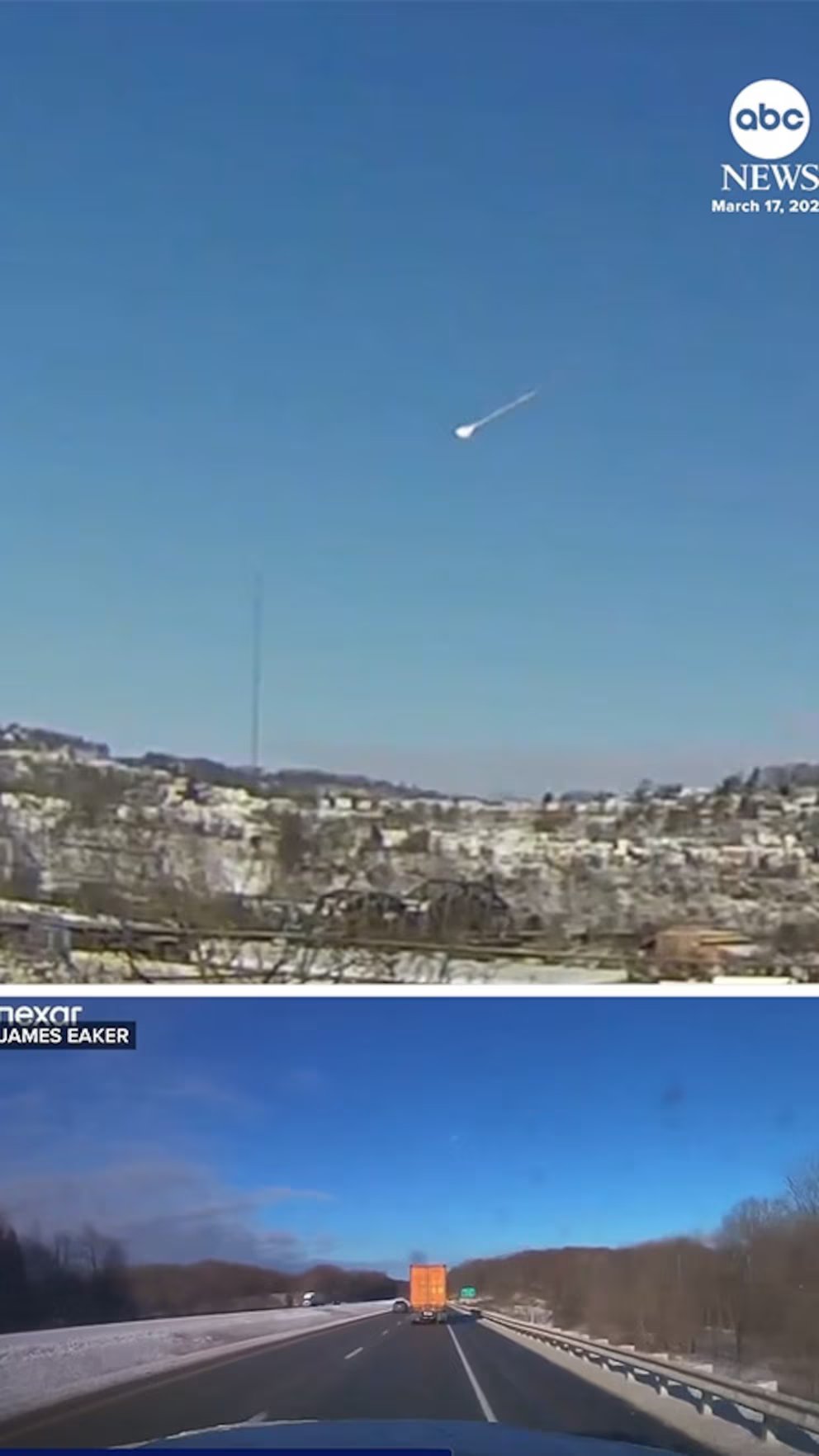 WATCH:  NASA: Loud boom heard in Ohio, Pennsylvania was caused by meteor