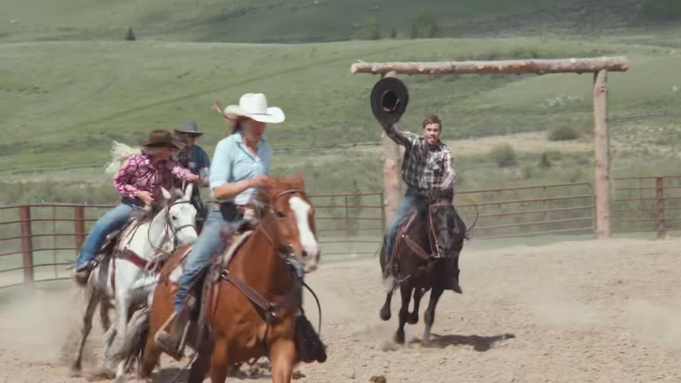 WATCH:  People are lining up to pay for the cowboy experience