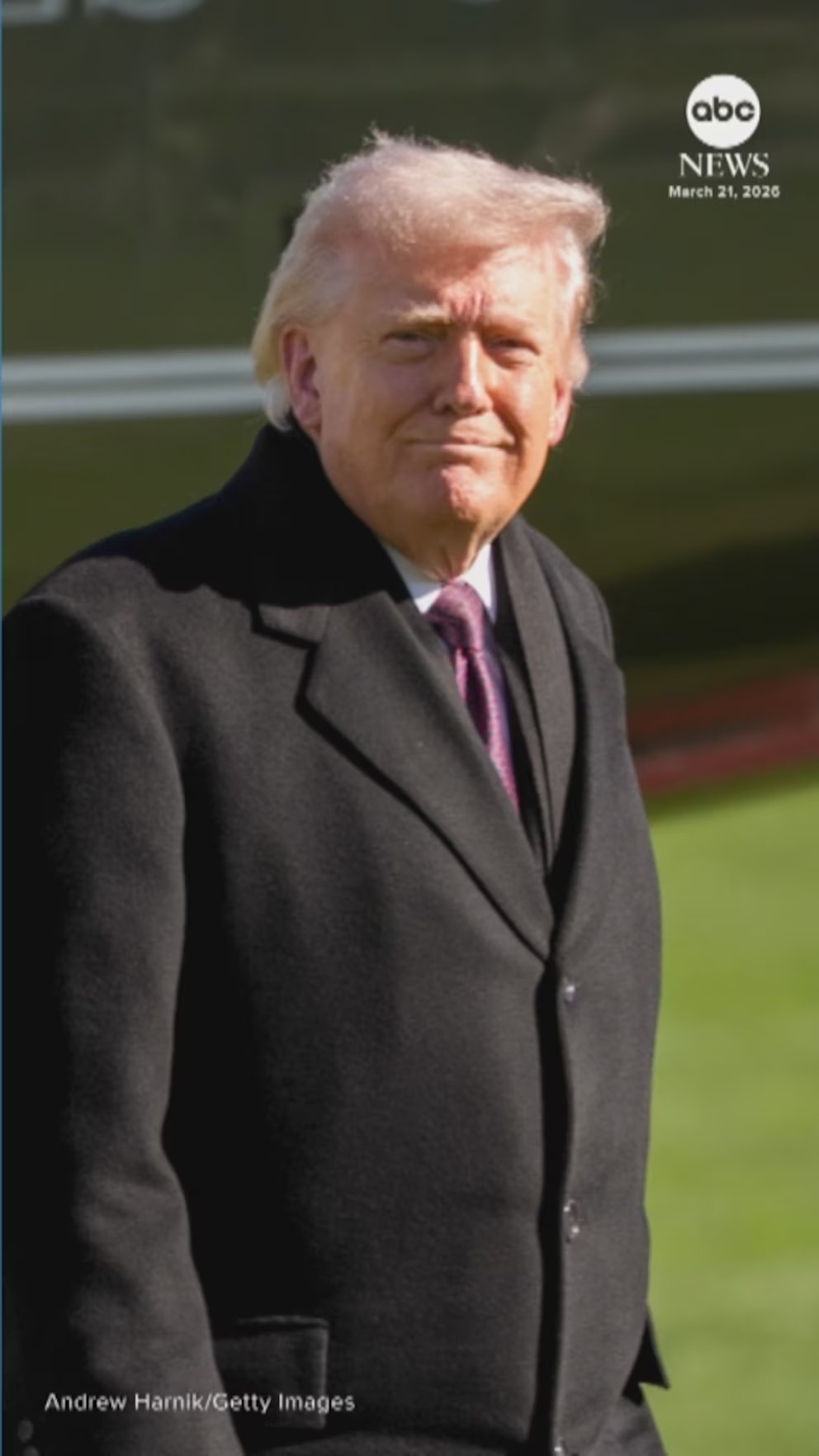 WATCH:  US getting close to meeting objectives in Iran, Trump says