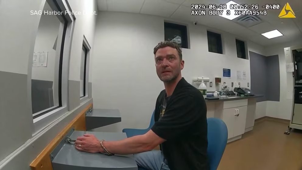 WATCH:  New bodycam video released of Timberlake DWI arrest