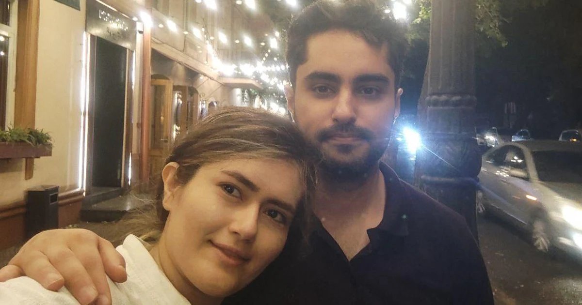 As an Iranian couple mourns the loss of their newborn, the travel ban keeping them apart adds to the pain