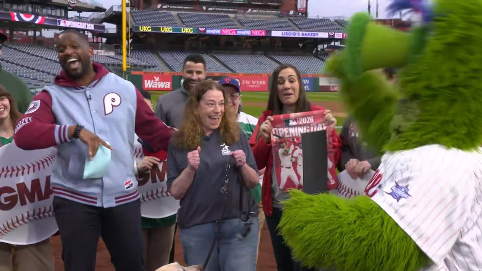 Video Deserving veteran and family surprised with tickets to Phillies game