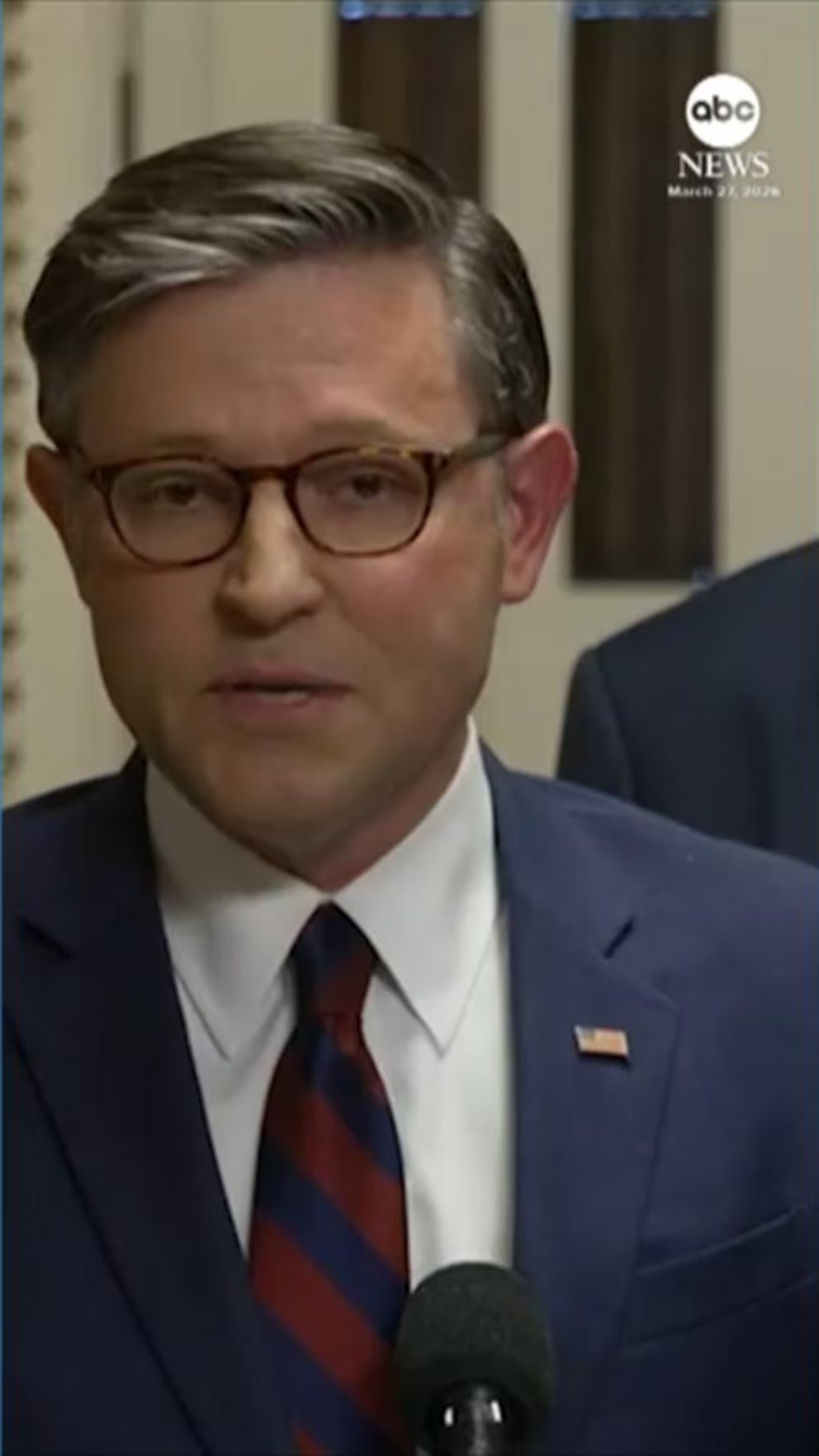 Video Speaker Mike Johnson: ‘Who can blame’ TSA agents for resigning during shutdown