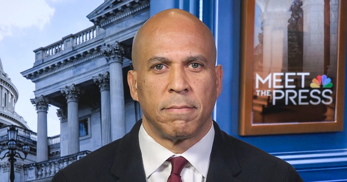 Sen. Cory Booker says he’s ‘definitely not ruling out’ a possible presidential run