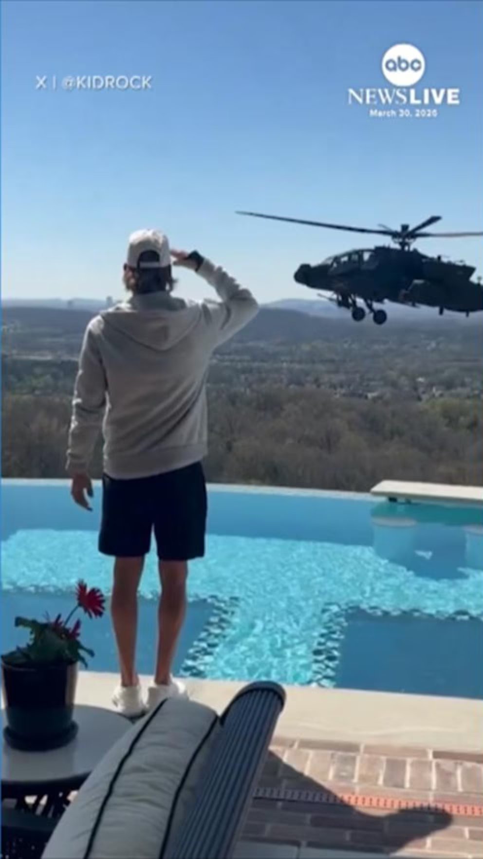 WATCH:  Investigation underway after Army helicopters fly to Kid Rock's house