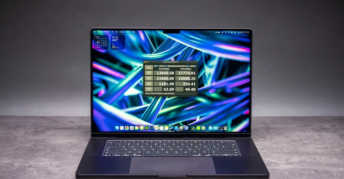 Apple’s new M5 Max feels like a huge upgrade if you bought your laptop three years ago