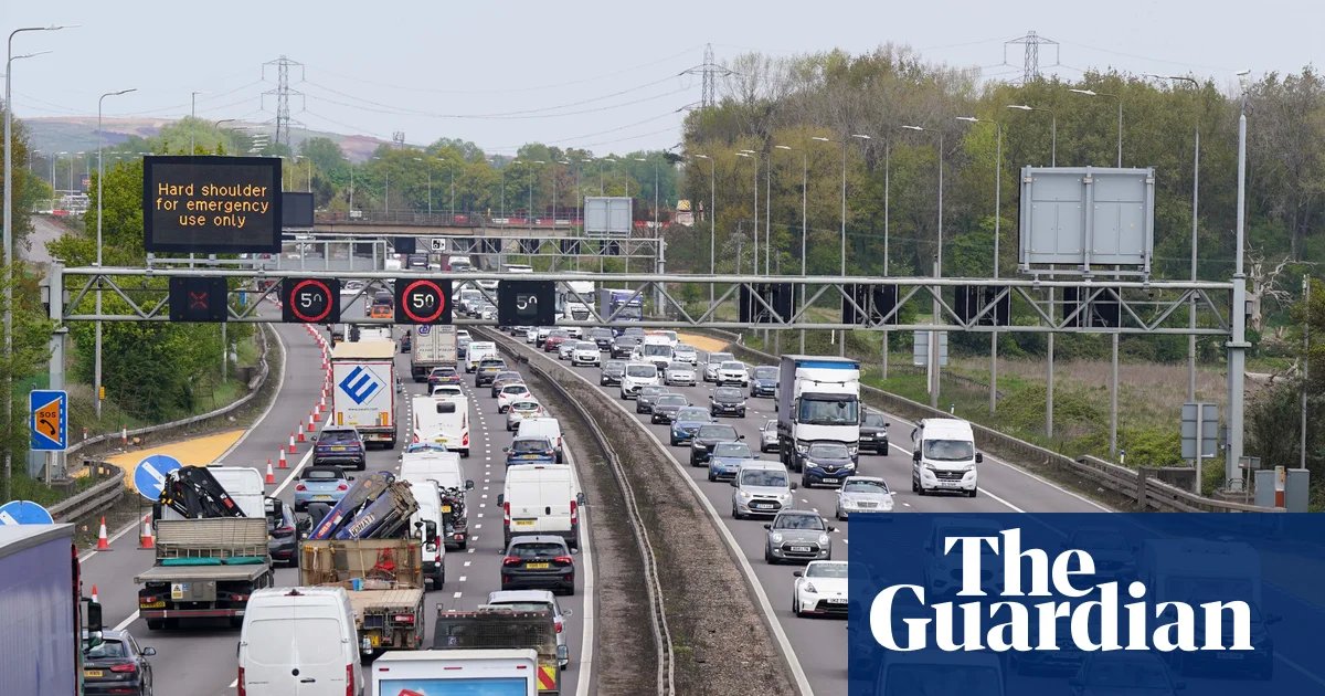 Easter bank holiday expected to be UK’s busiest on roads in four years | Transport