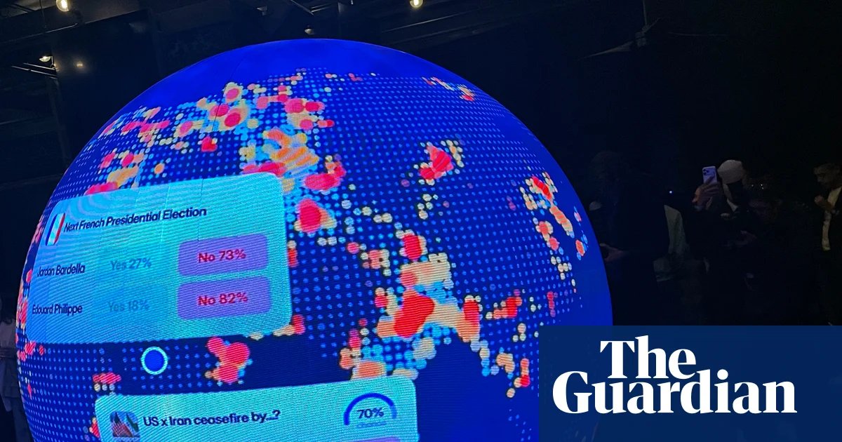 Bets on US-Iran ceasefire show signs of insider knowledge, say experts | US news