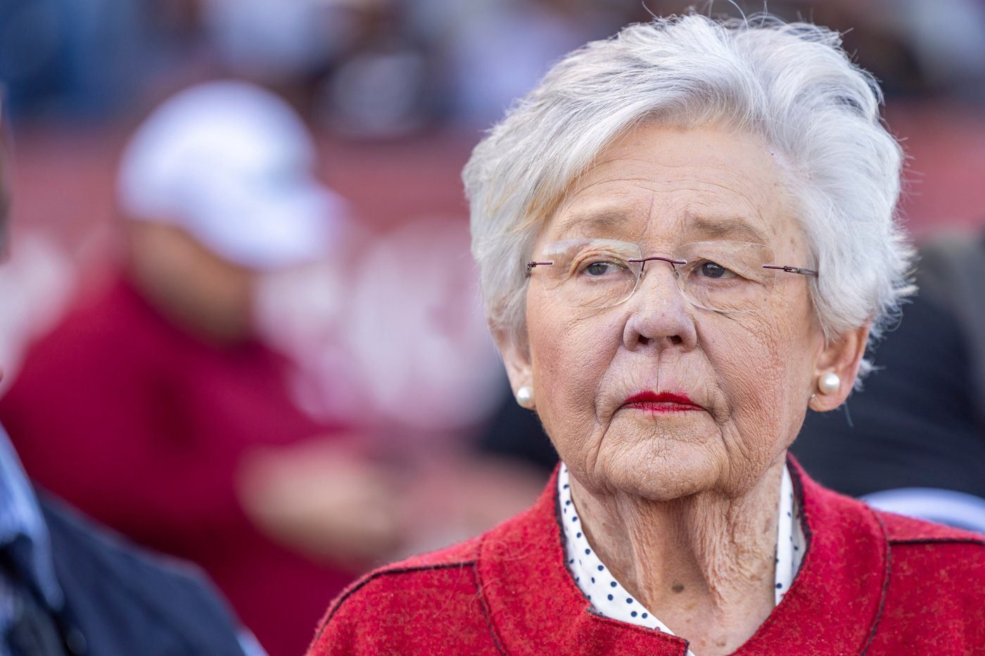 Alabama Gov. Kay Ivey is hospitalized after a minor procedure, her office says