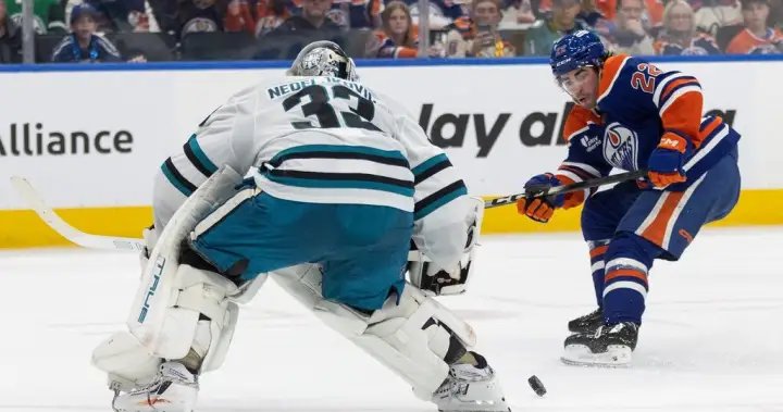 Oilers ‘offence by committee’ sinks Sharks 5-3