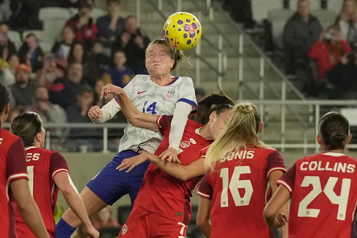 Sentnor scores in 1-0 USWNT victory over Canada in the SheBelieves Cup