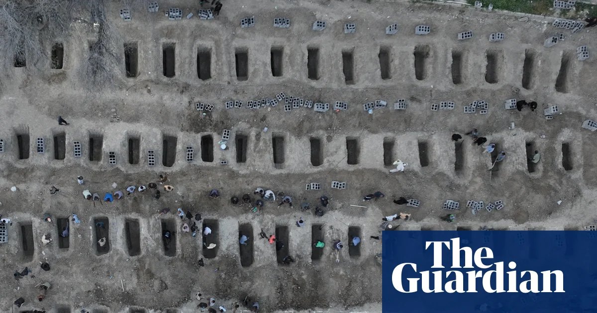 A photo of Iran’s bombed schoolgirl graveyard went around the world. Was it real, or AI? | AI (artificial intelligence)