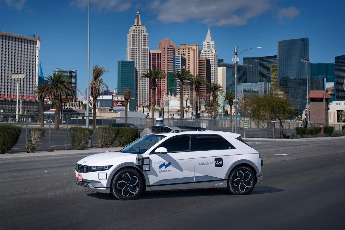 Uber robotaxi rides are now available for passengers in Las Vegas