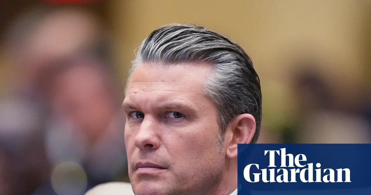 Democratic lawmaker condemns Hegseth’s call for ‘no quarter’ for US enemies | Pete Hegseth