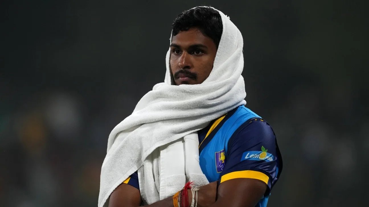 Matheesha Pathirana set to miss early part of IPL 2026